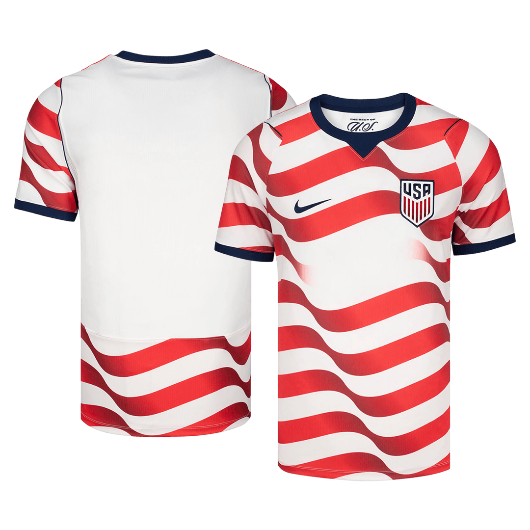 USA Home Soccer Jersey World Cup 2026 Red&White - gojersey