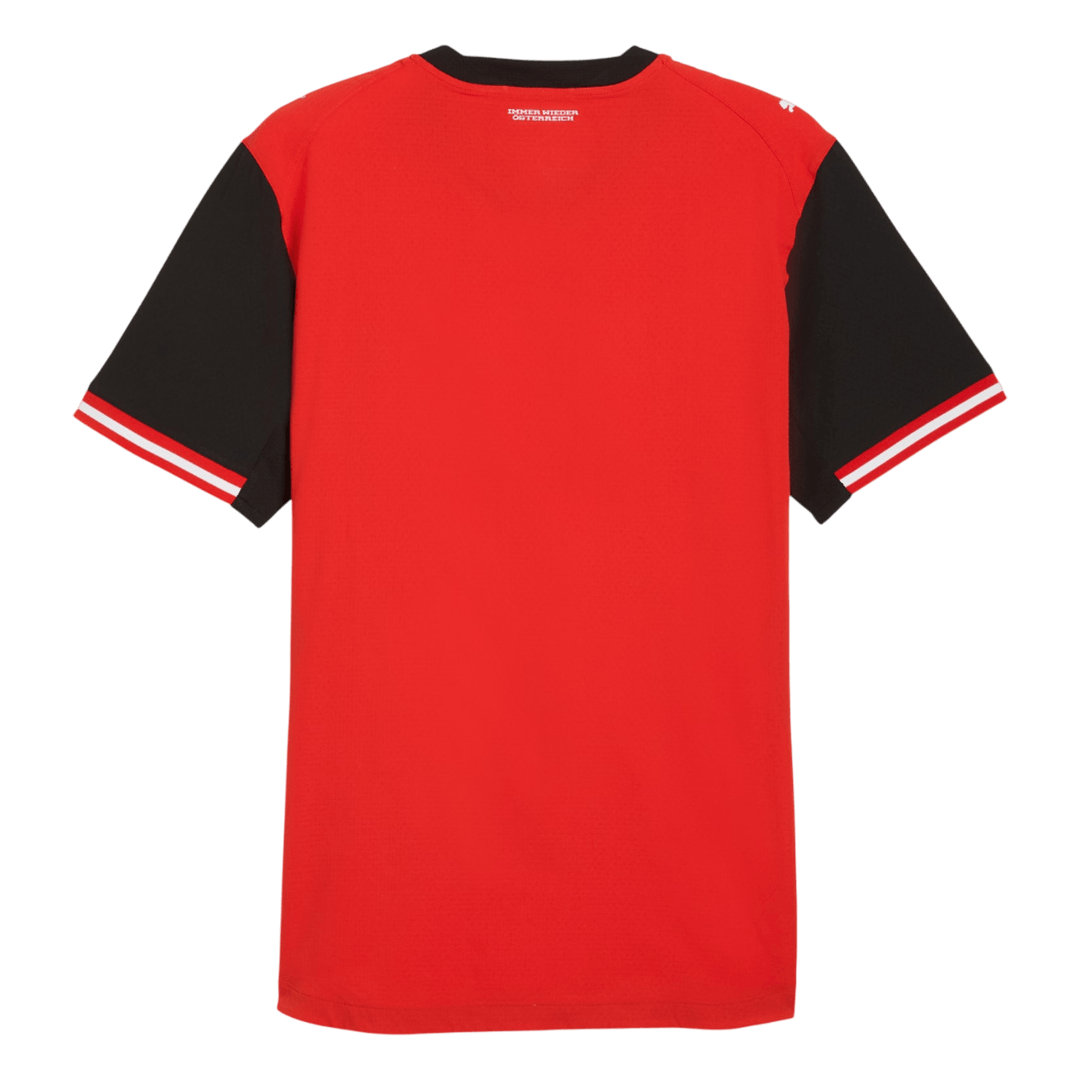 Austria Home Soccer Jersey Authentic 2026 - gojersey