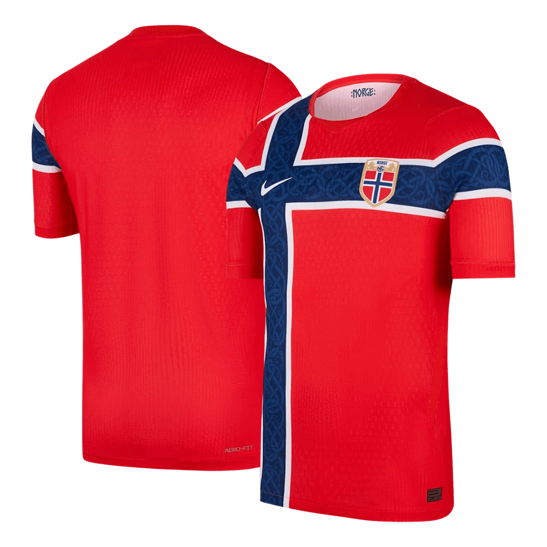 Norway Home Soccer Jersey Authentic 2026 - gojersey