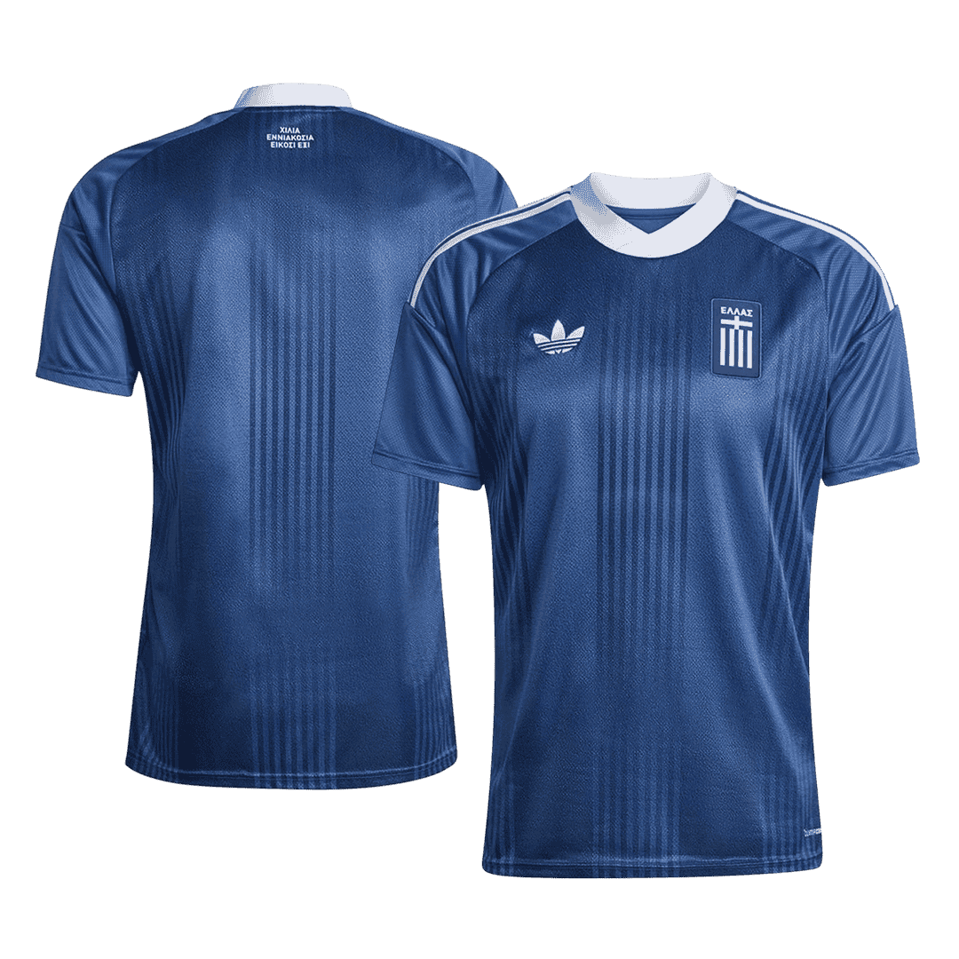 Greece Away Soccer Jersey World Cup 2026 Blue - gojersey