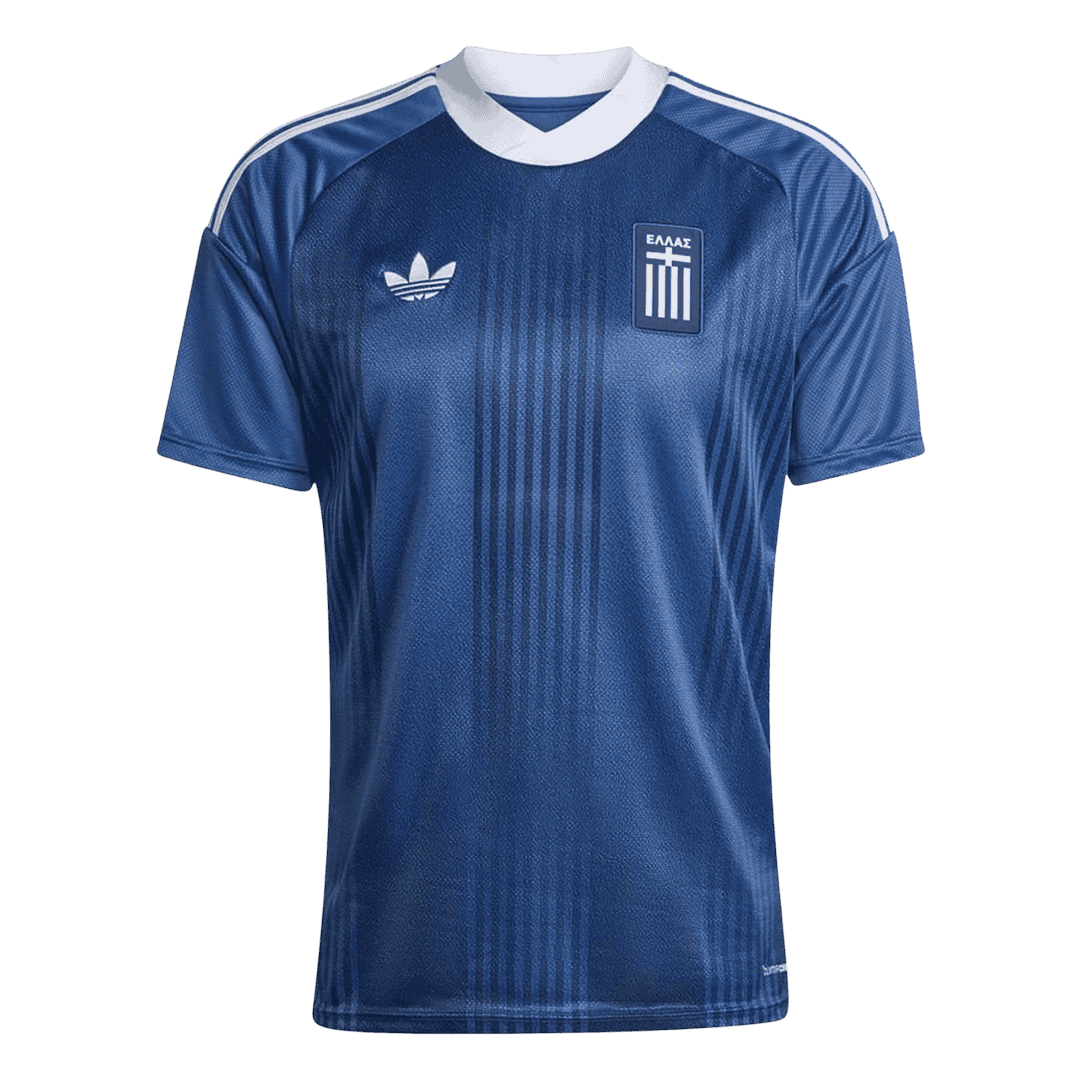 Greece Away Soccer Jersey World Cup 2026 Blue - gojersey