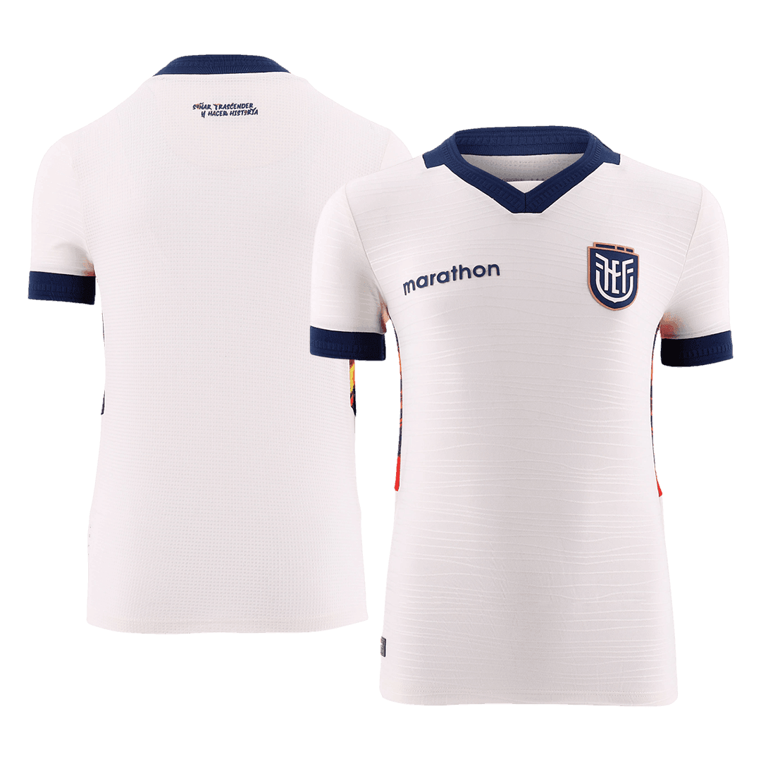 Ecuador Third Soccer Jersey World Cup 2026 White - gojersey
