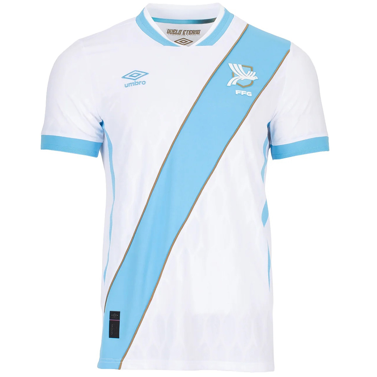 Guatemala Home Soccer Jersey World Cup 2026 White - gojersey