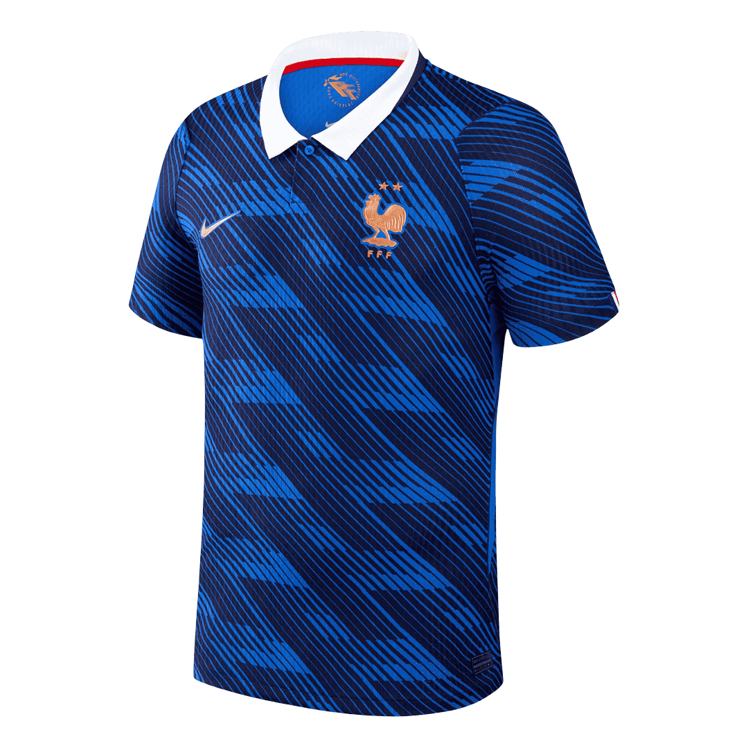 France Home Soccer Jersey Authentic 2026 - gojersey