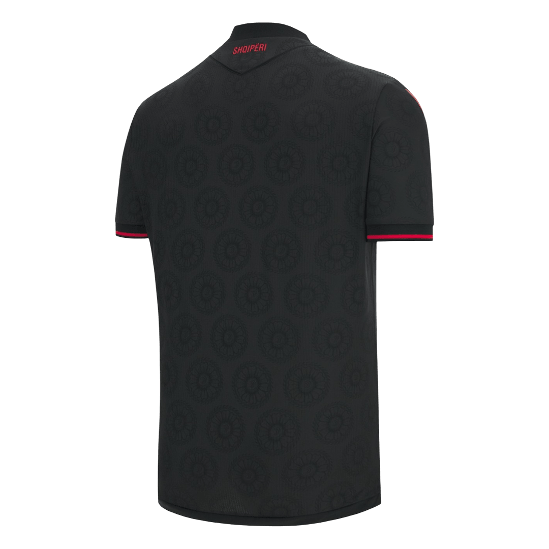 Albania Third Soccer Jersey World Cup 2026 Black - gojersey