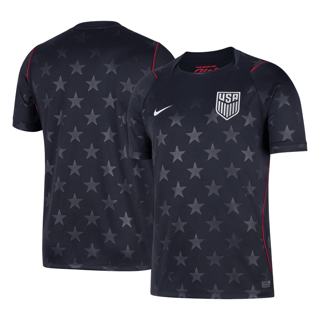 USA Away Soccer Jersey World Cup 2026 Black - gojersey