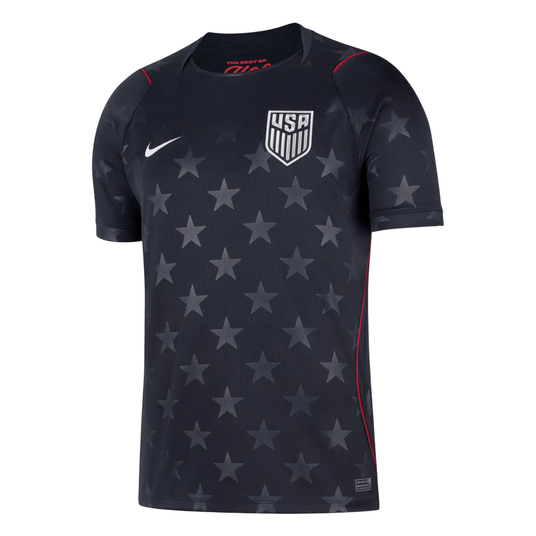 USA Away Soccer Jersey World Cup 2026 Black - gojersey