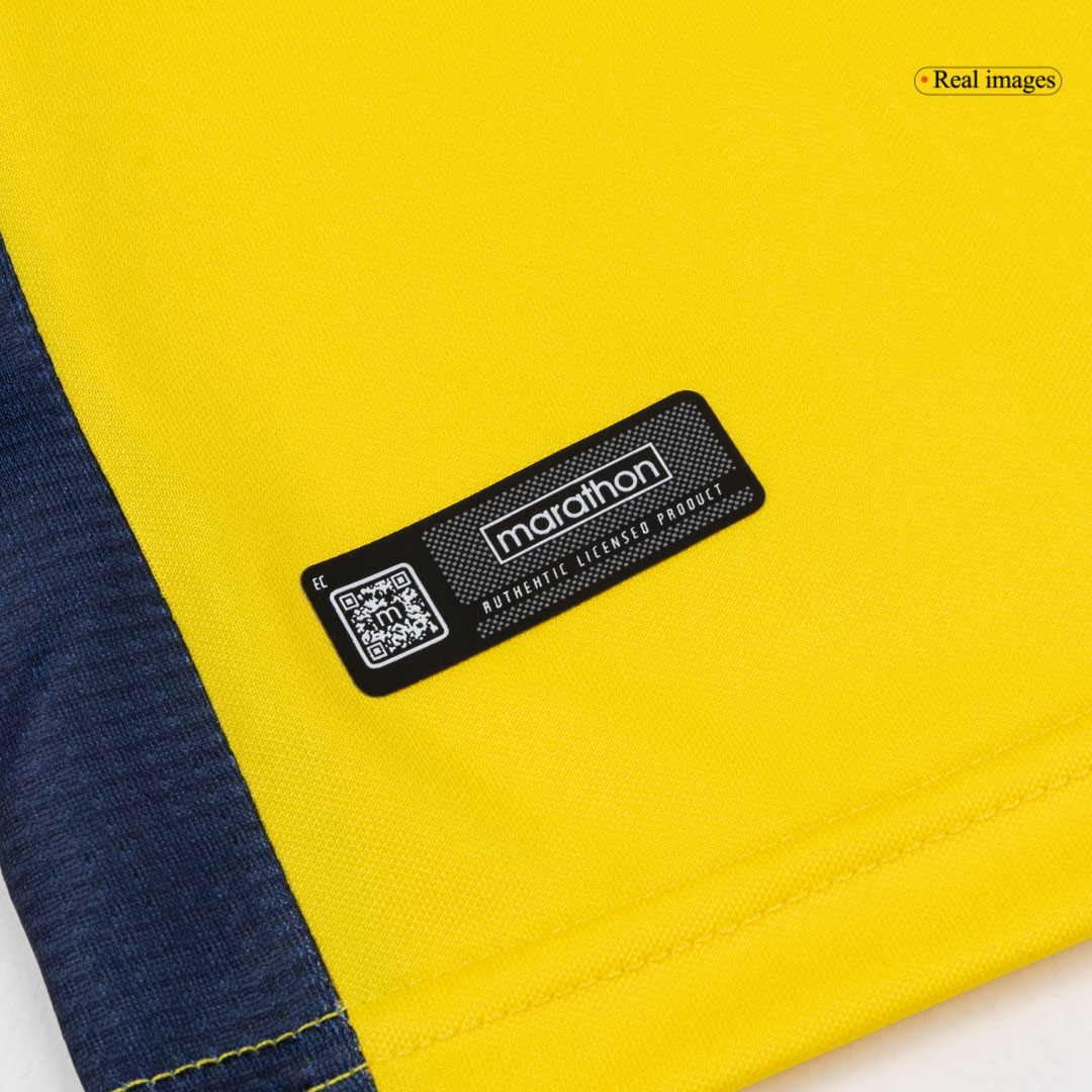 Ecuador Home Soccer Jersey World Cup 2026 Yellow - gojersey