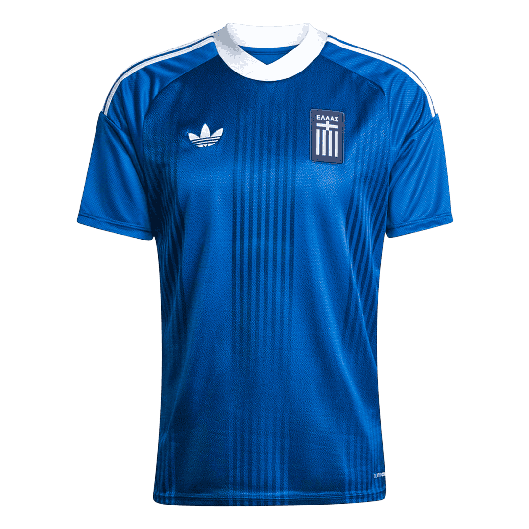 Greece Away Soccer Jersey World Cup 2026 Blue - gojersey
