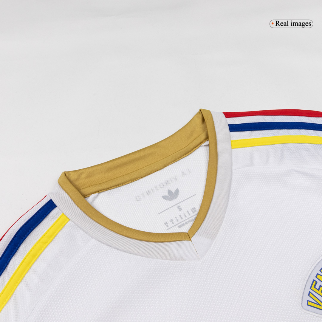 Venezuela Away Soccer Jersey World Cup 2026 White - gojersey