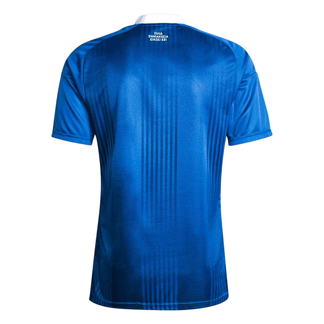 Greece Away Soccer Jersey World Cup 2026 Blue - gojersey
