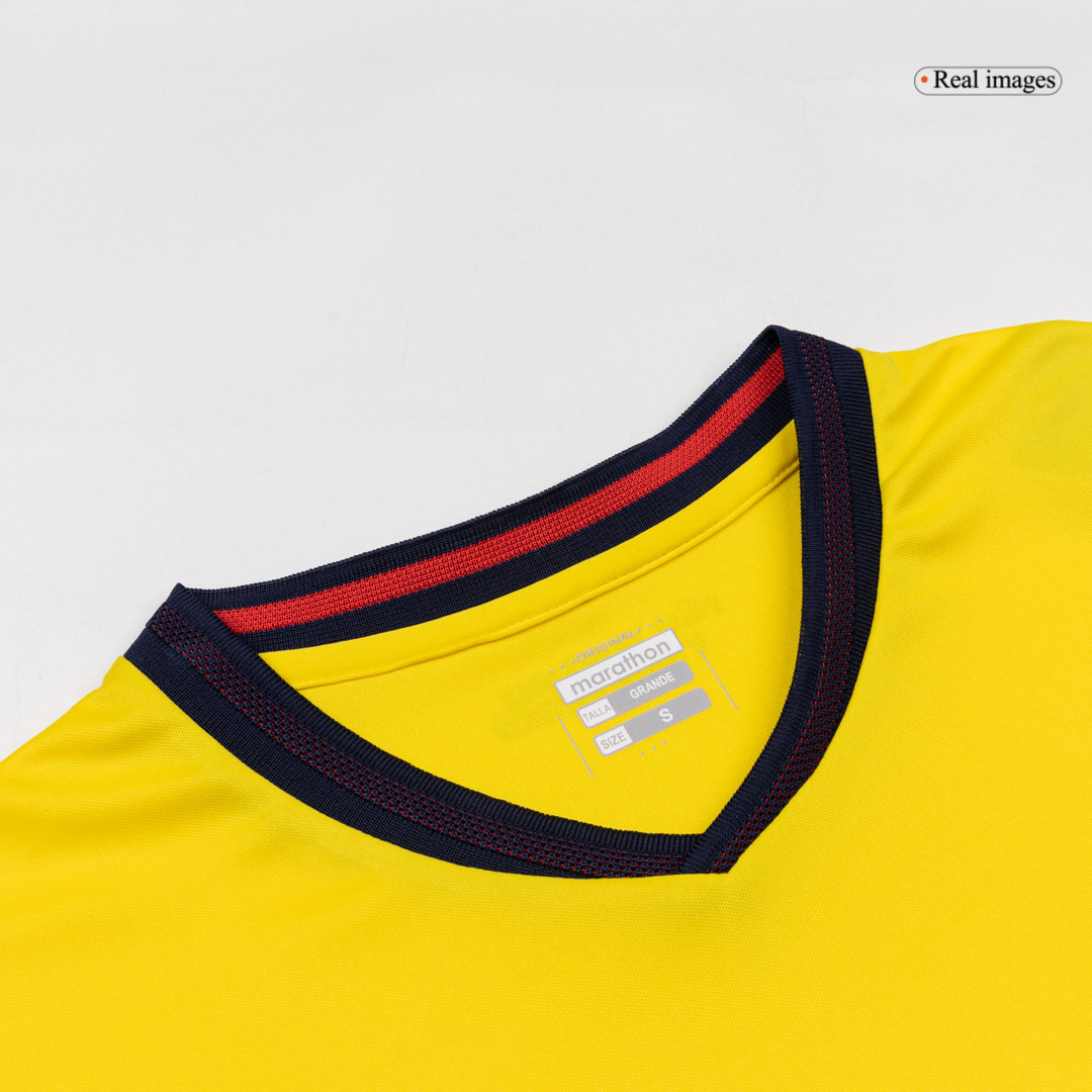 Ecuador Home Soccer Jersey World Cup 2026 Yellow - gojersey