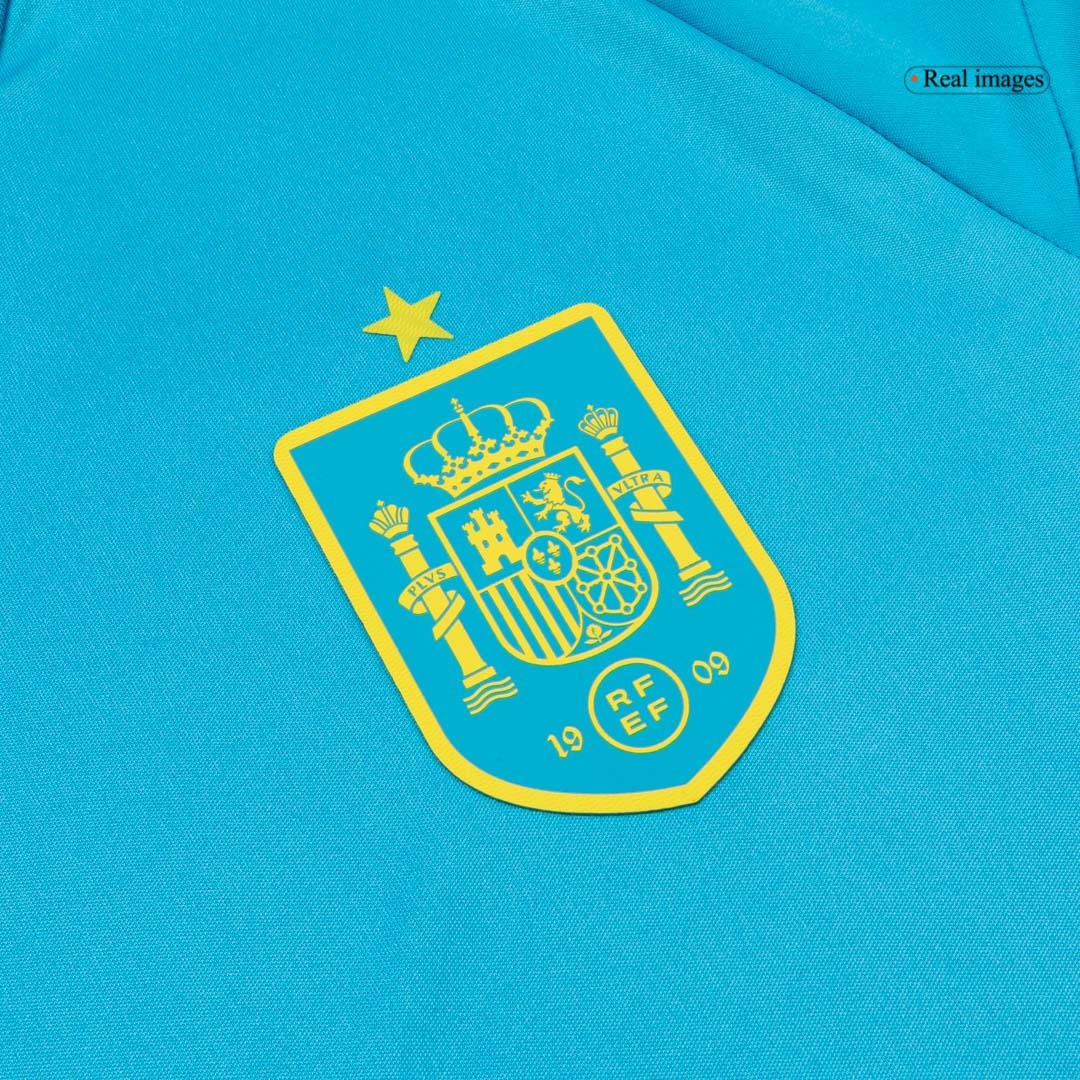 Spain Goalkeeper Soccer Jersey World Cup 2026 Blue - gojersey