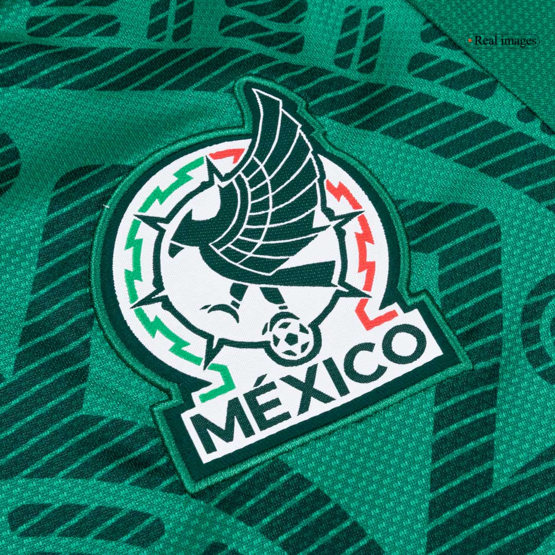 Mexico Home Soccer Jersey World Cup 2026 Green - gojersey