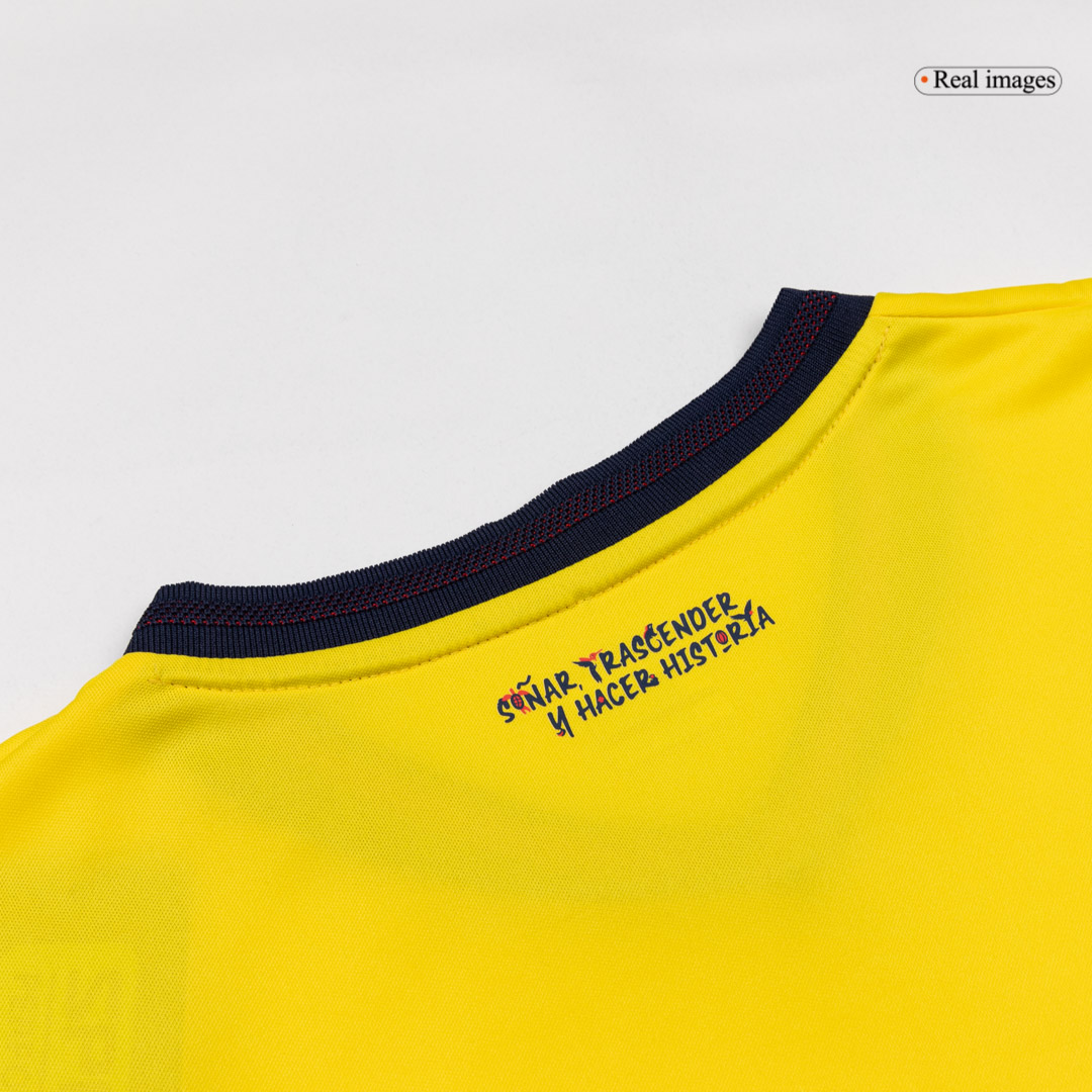 Ecuador Home Soccer Jersey World Cup 2026 Yellow - gojersey