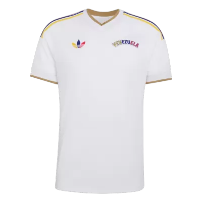 Venezuela Away Soccer Jersey World Cup 2026 White - gojersey