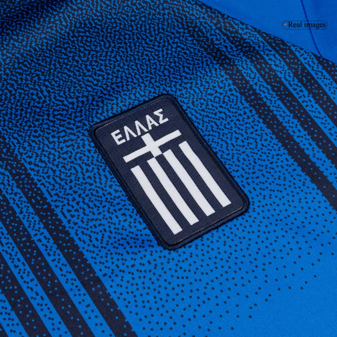 Greece Away Soccer Jersey World Cup 2026 Blue - gojersey
