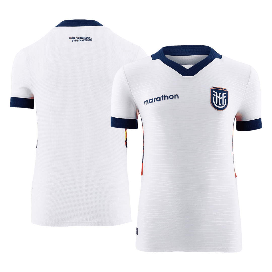 Ecuador Third Soccer Jersey World Cup 2026 White - gojersey