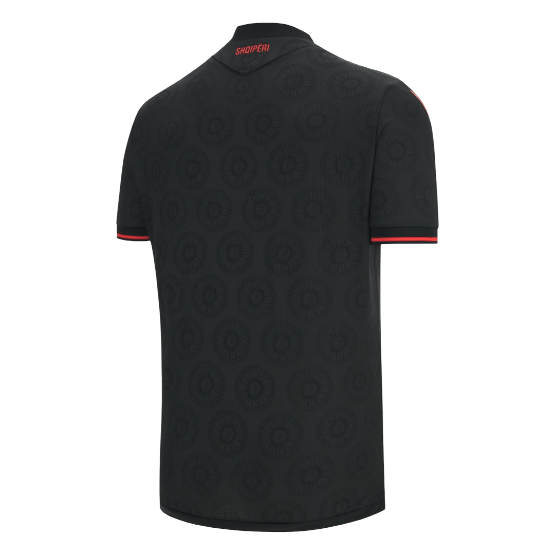 Albania Third Soccer Jersey World Cup 2026 Black - gojersey