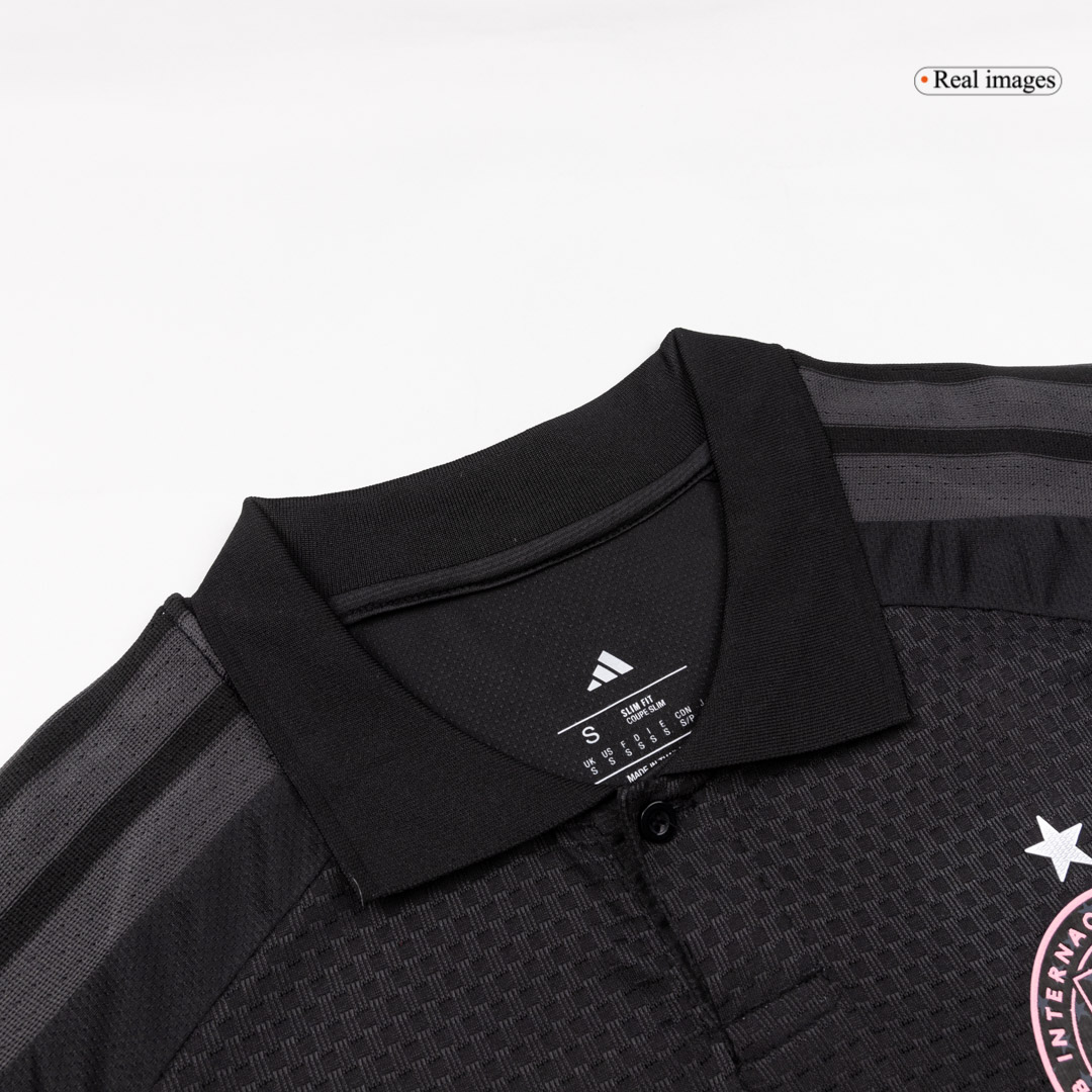 Player Version Inter Miami Away Soccer Jersey 2026 Black - gojersey