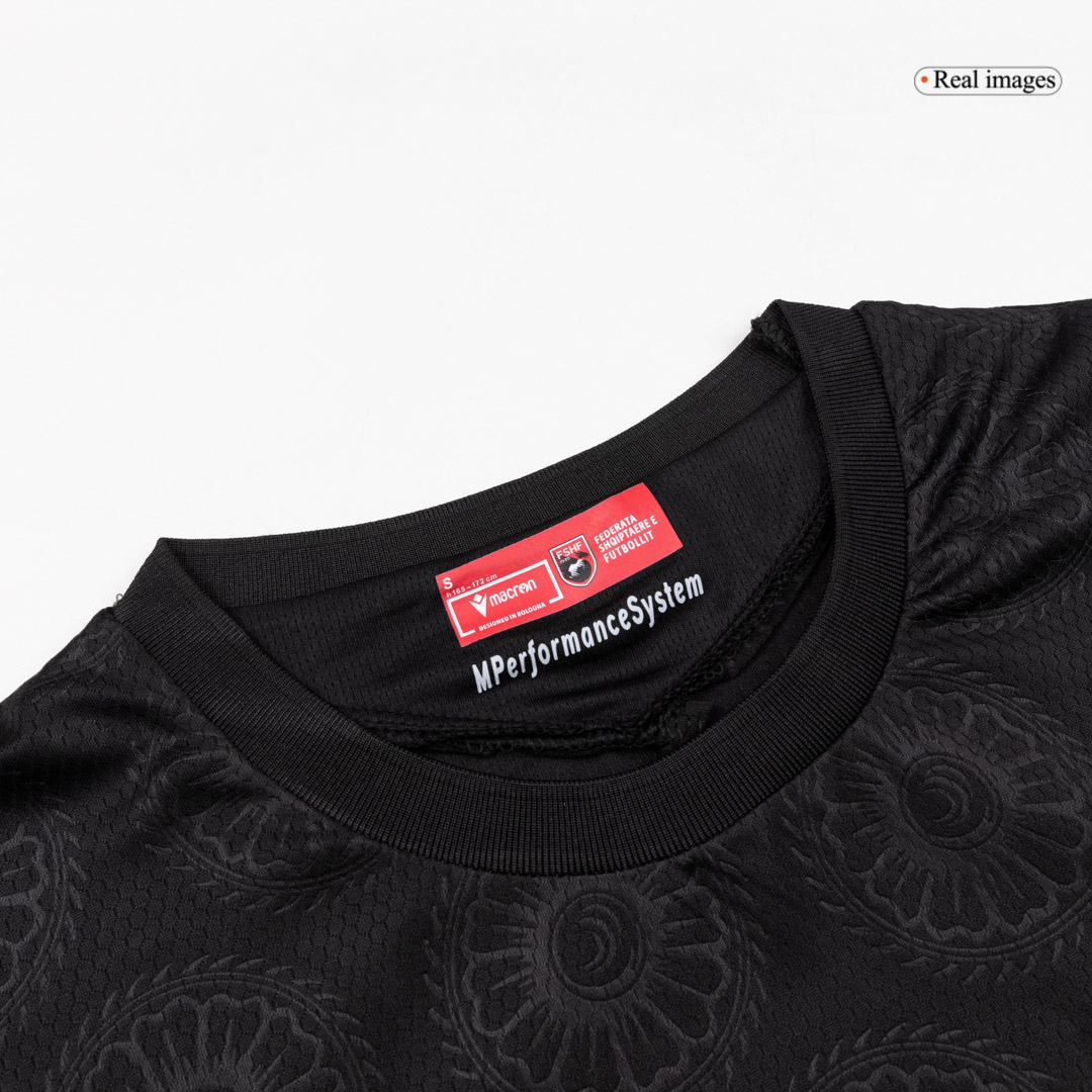 Albania Third Soccer Jersey World Cup 2026 Black - gojersey