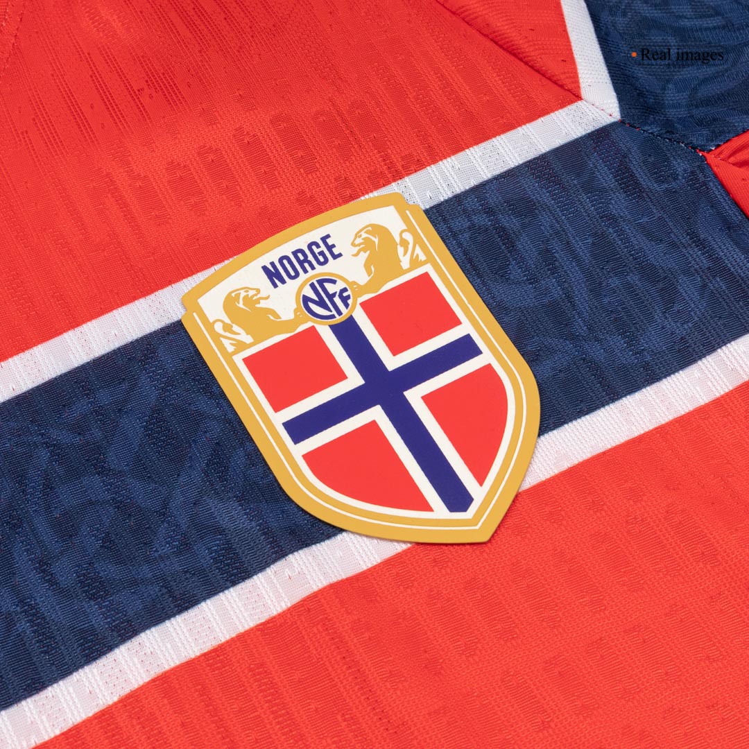 Norway Home Soccer Jersey Authentic 2026 - gojersey