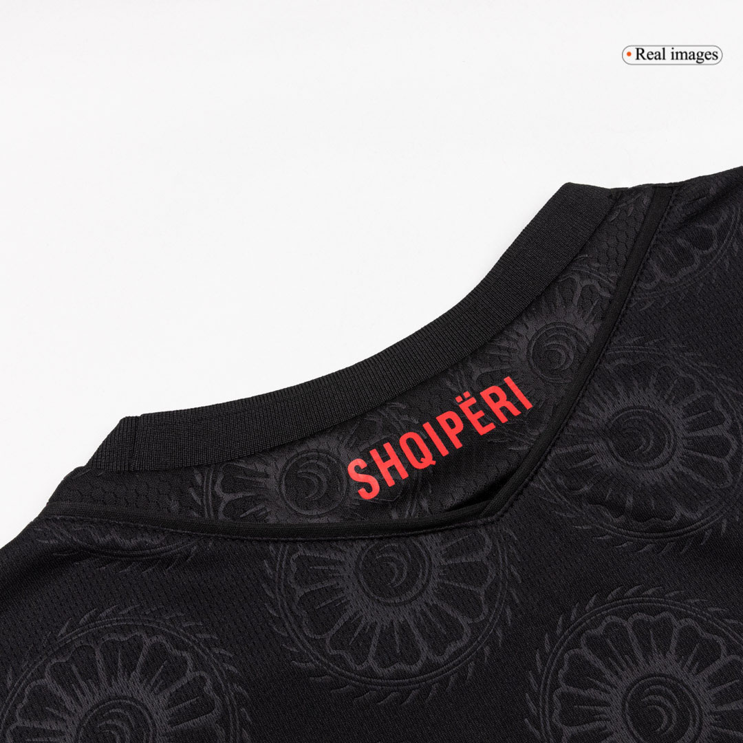 Albania Third Soccer Jersey World Cup 2026 Black - gojersey