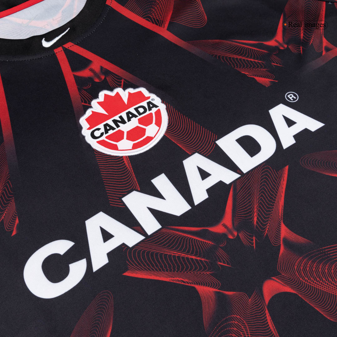 Canada Goalkeeper Soccer Jersey World Cup 2026 Red&Black - gojersey