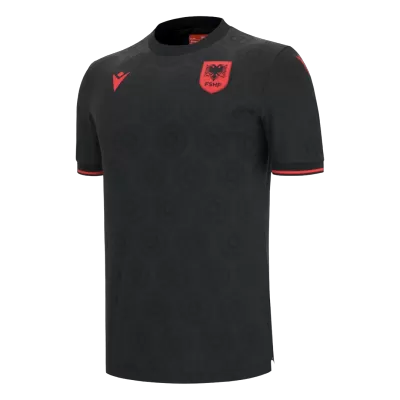 Albania Third Soccer Jersey World Cup 2026 Black - gojersey