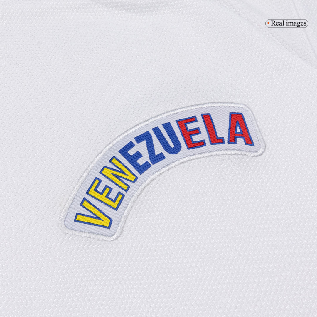 Venezuela Away Soccer Jersey World Cup 2026 White - gojersey