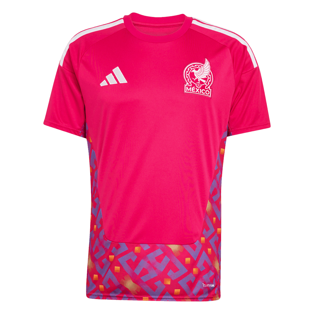 Mexico Goalkeeper Soccer Jersey World Cup 2026 Pink - gojersey