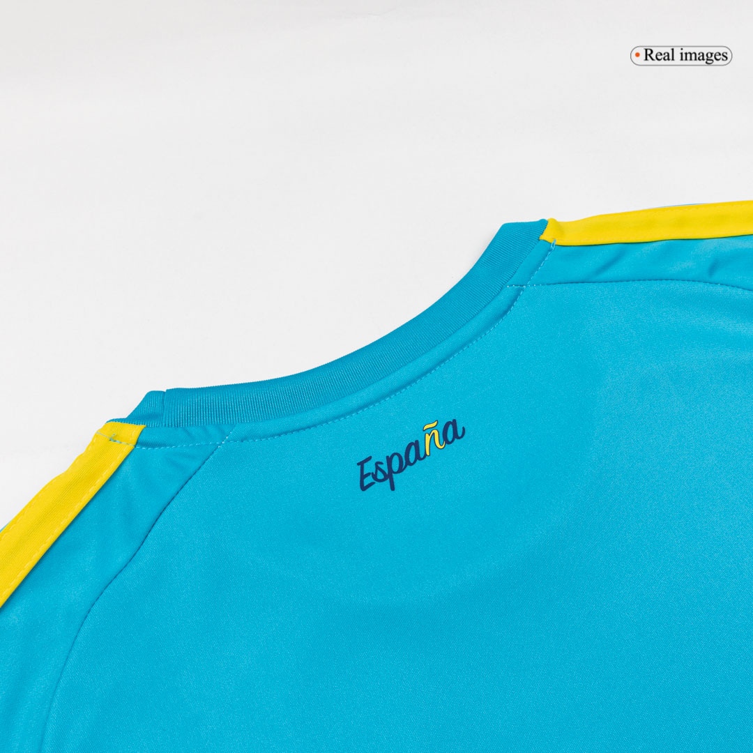 Spain Goalkeeper Soccer Jersey World Cup 2026 Blue - gojersey