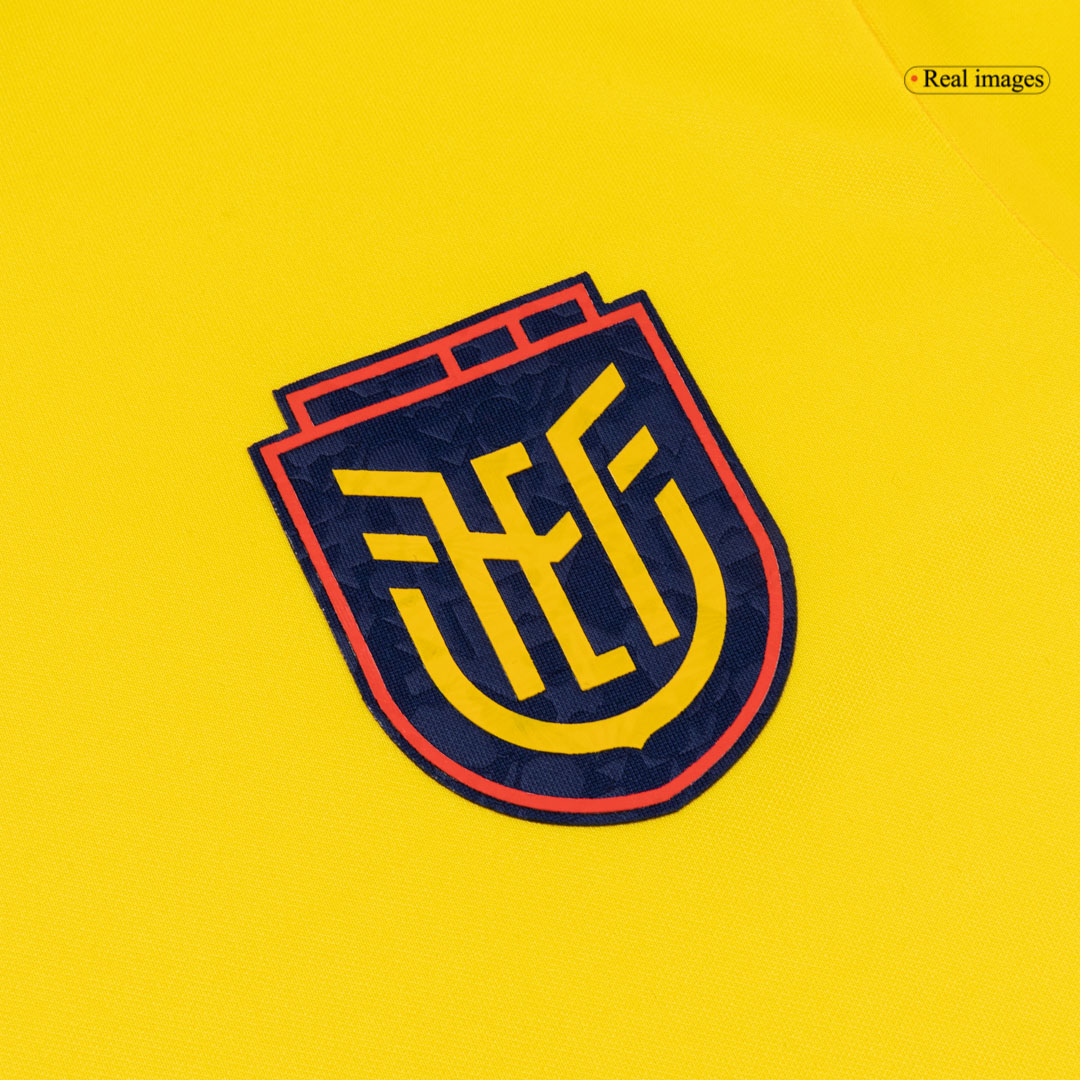 Ecuador Home Soccer Jersey World Cup 2026 Yellow - gojersey