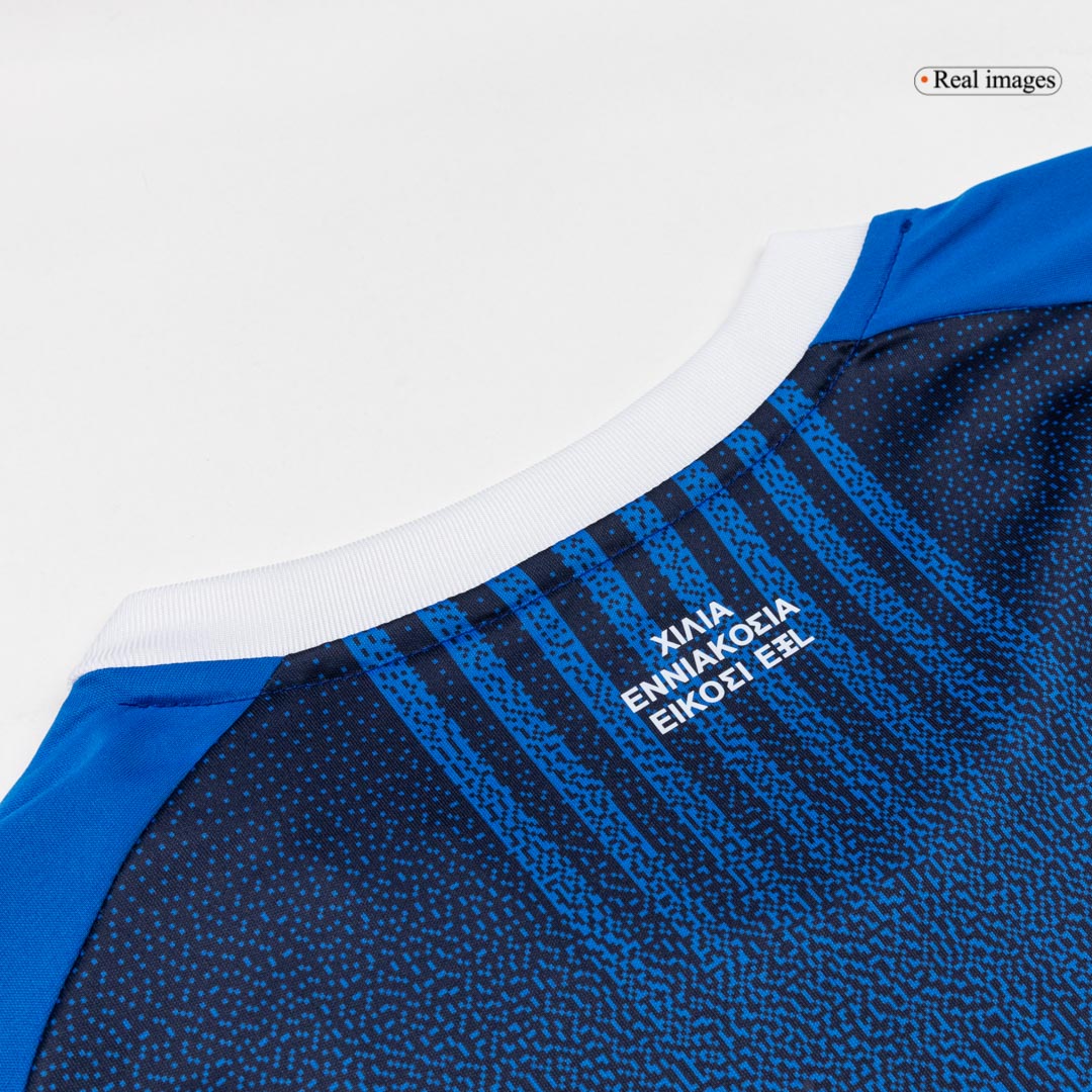 Greece Away Soccer Jersey World Cup 2026 Blue - gojersey