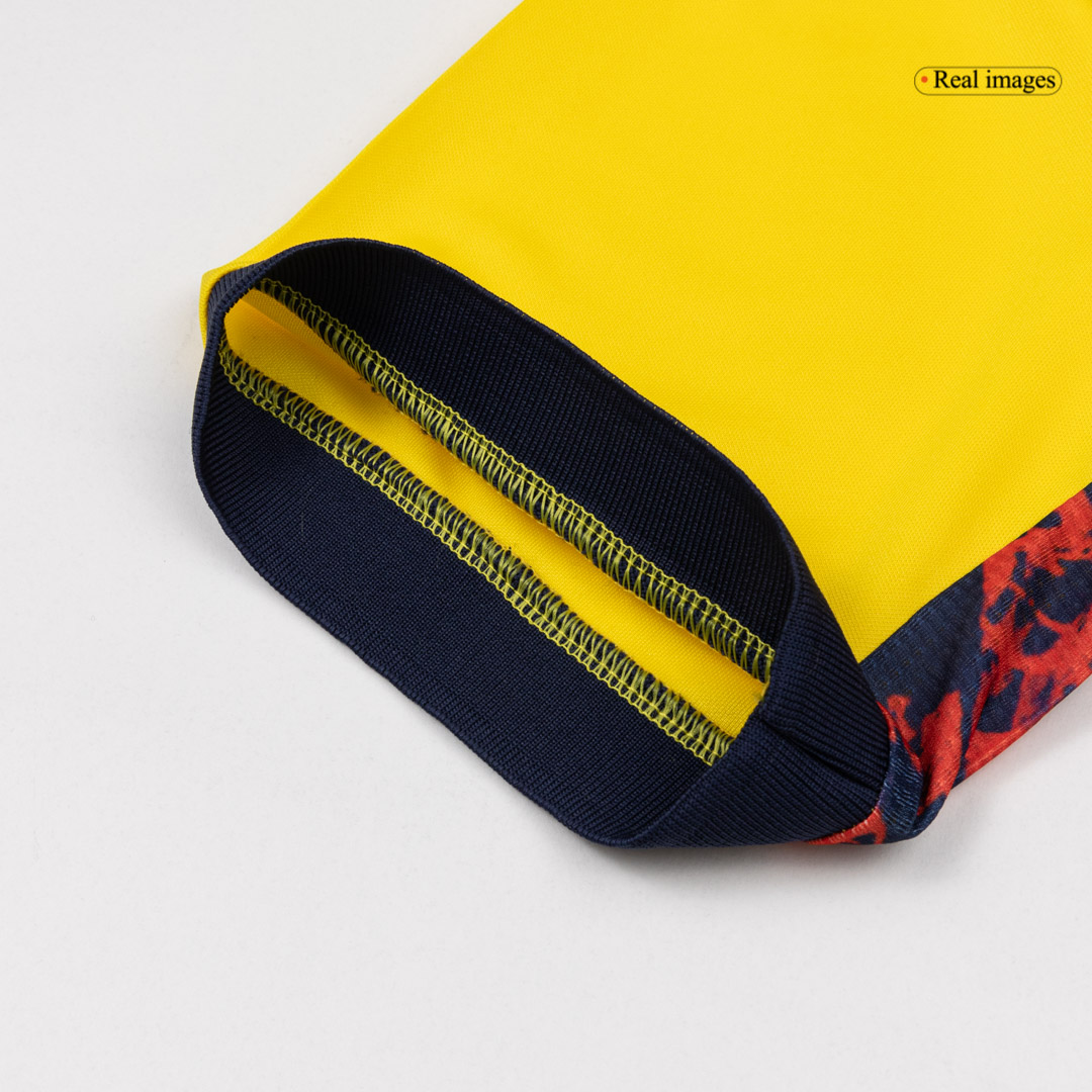 Ecuador Home Soccer Jersey World Cup 2026 Yellow - gojersey