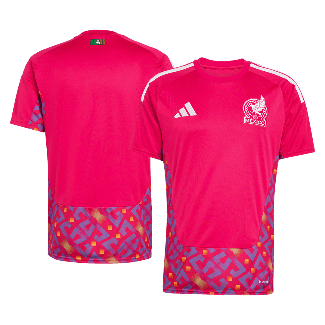 Mexico Goalkeeper Soccer Jersey World Cup 2026 Pink - gojersey