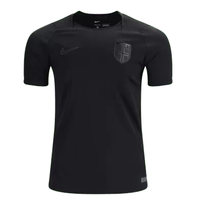 Norway Away Soccer Jersey World Cup 2026 Black - gojersey