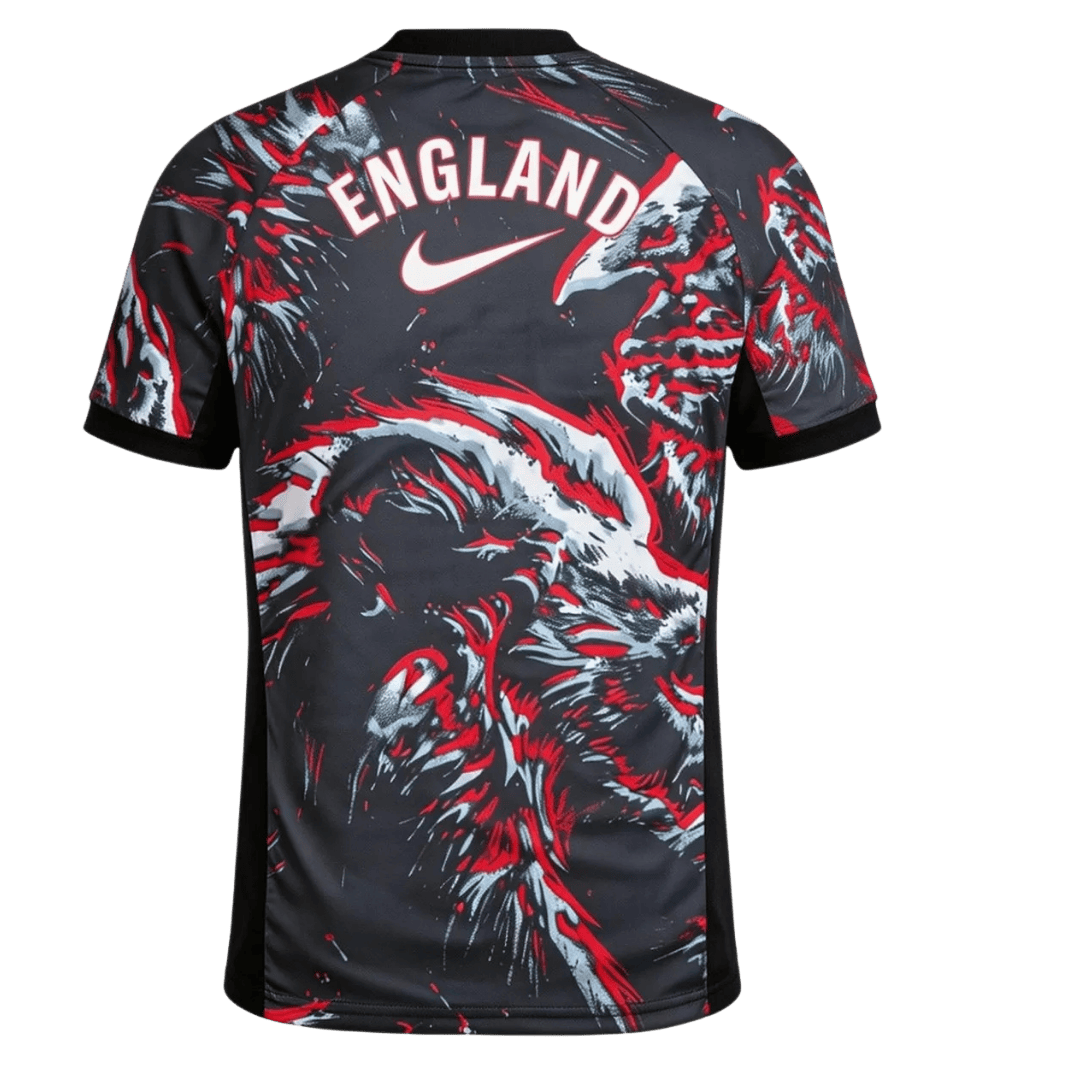 England Hollywood Keeper Soccer Jersey World Cup 2026 Black - gojersey