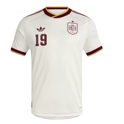 Spain LAMINE YAMAL #19 Away Soccer Jersey Authentic 2026 - gojersey