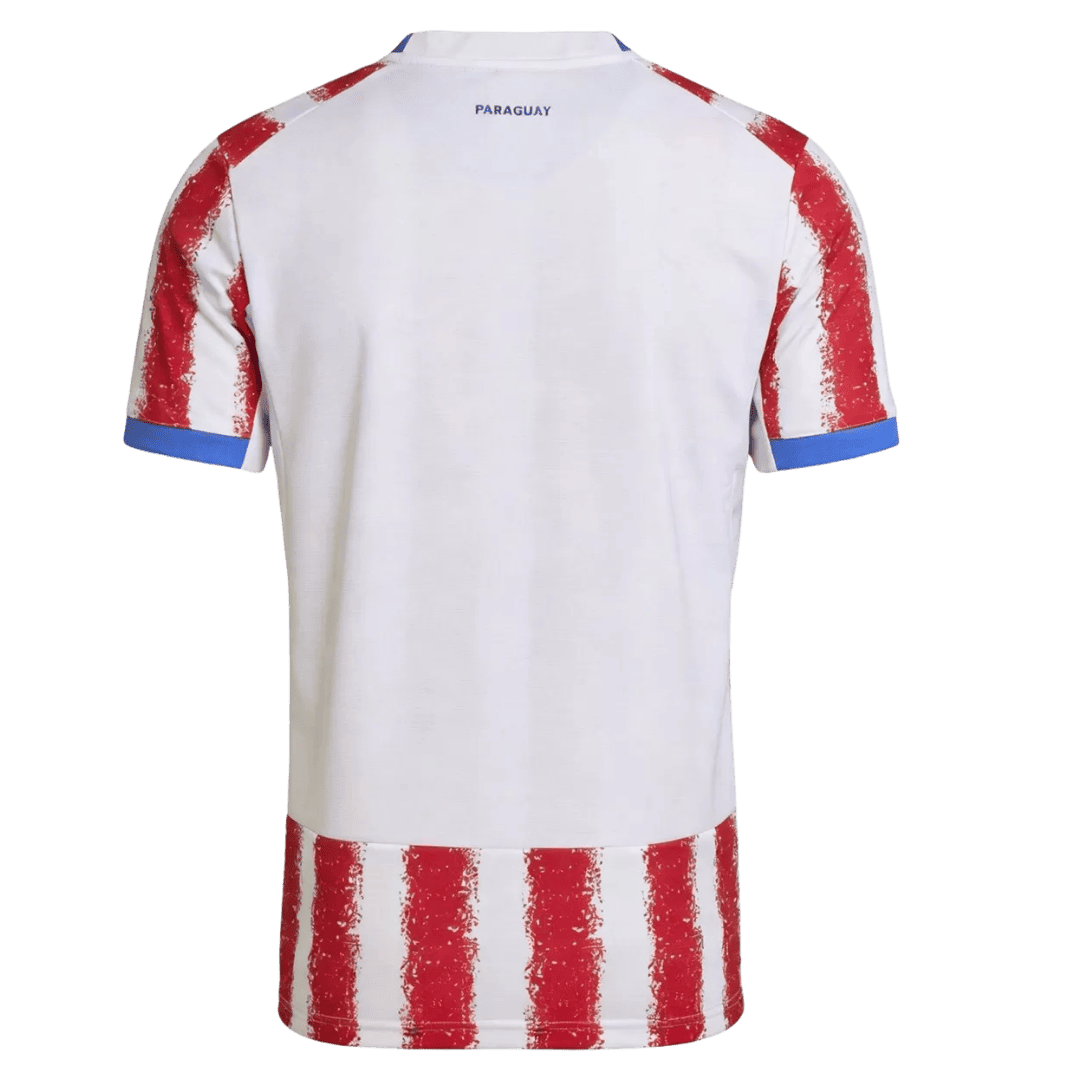 Paraguay Home Soccer Jersey World Cup 2026 Red & White - gojersey