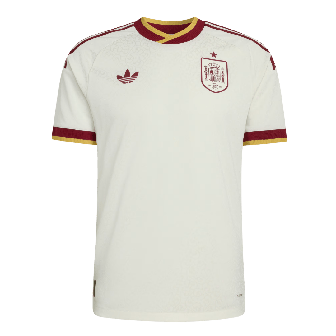 Spain Away Soccer Jersey Authentic 2026 - gojersey