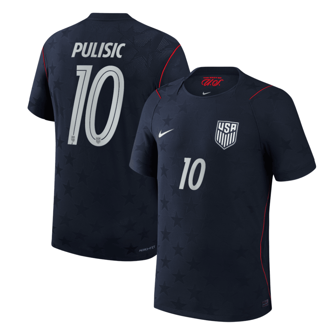 USA PULISIC #10 Away Soccer Jersey Authentic 2026 - gojersey