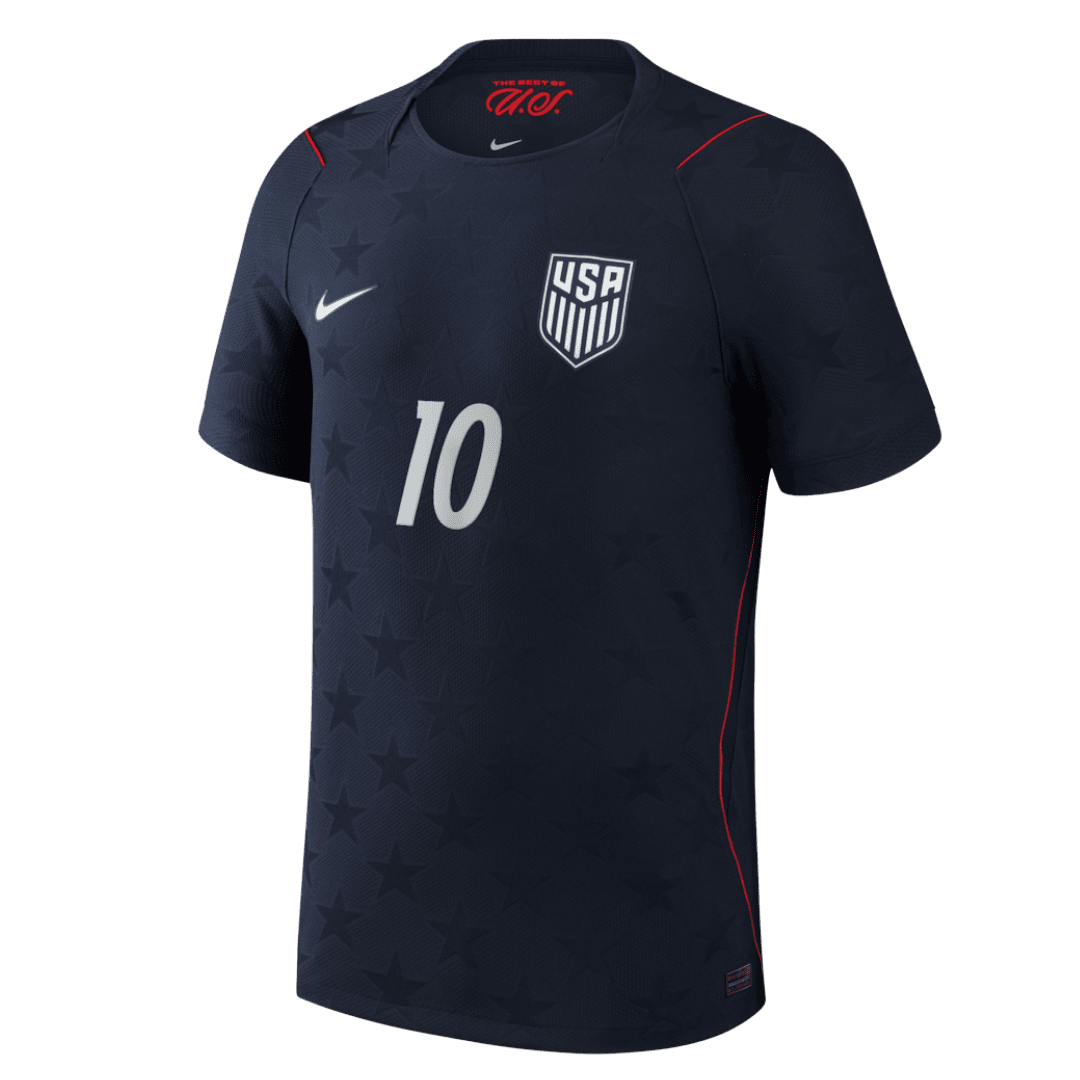 USA PULISIC #10 Away Soccer Jersey Authentic 2026 - gojersey