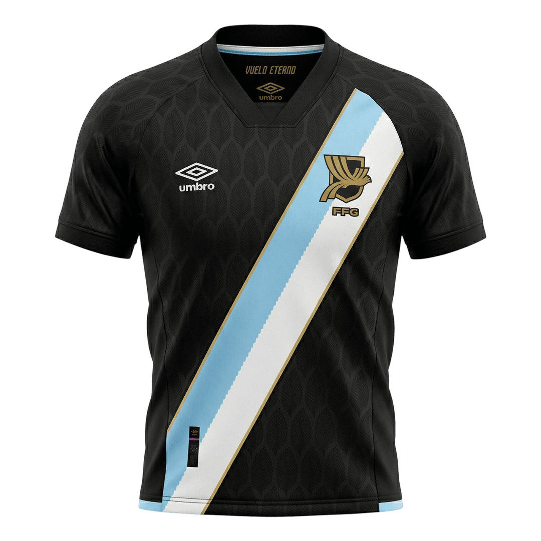 Guatemala Away Soccer Jersey World Cup 2026 Black - gojersey