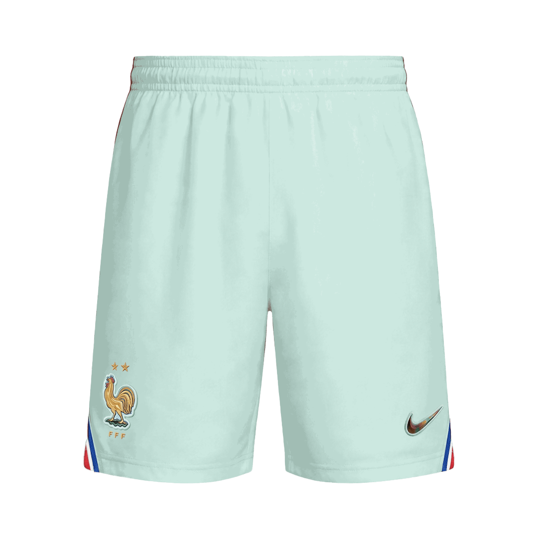 France Away Soccer Shorts 2026 - gojersey