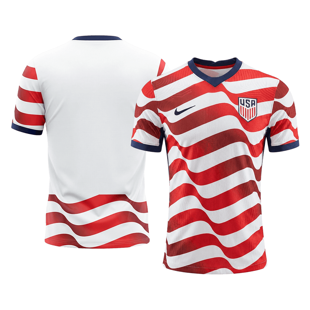 USA Home Soccer Jersey World Cup 2026 Red&White - gojersey