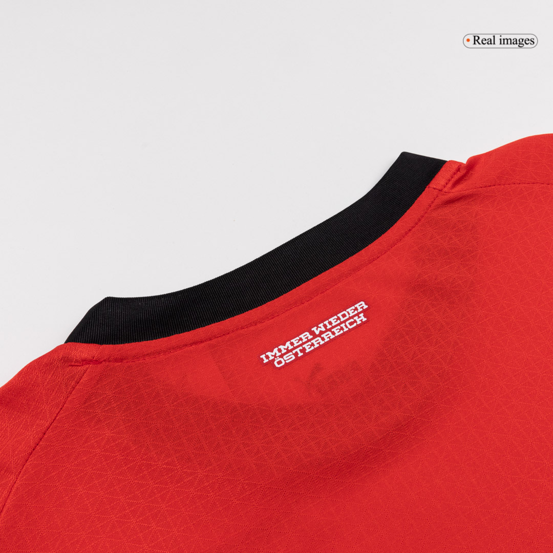 Austria Home Soccer Jersey Authentic 2026 - gojersey