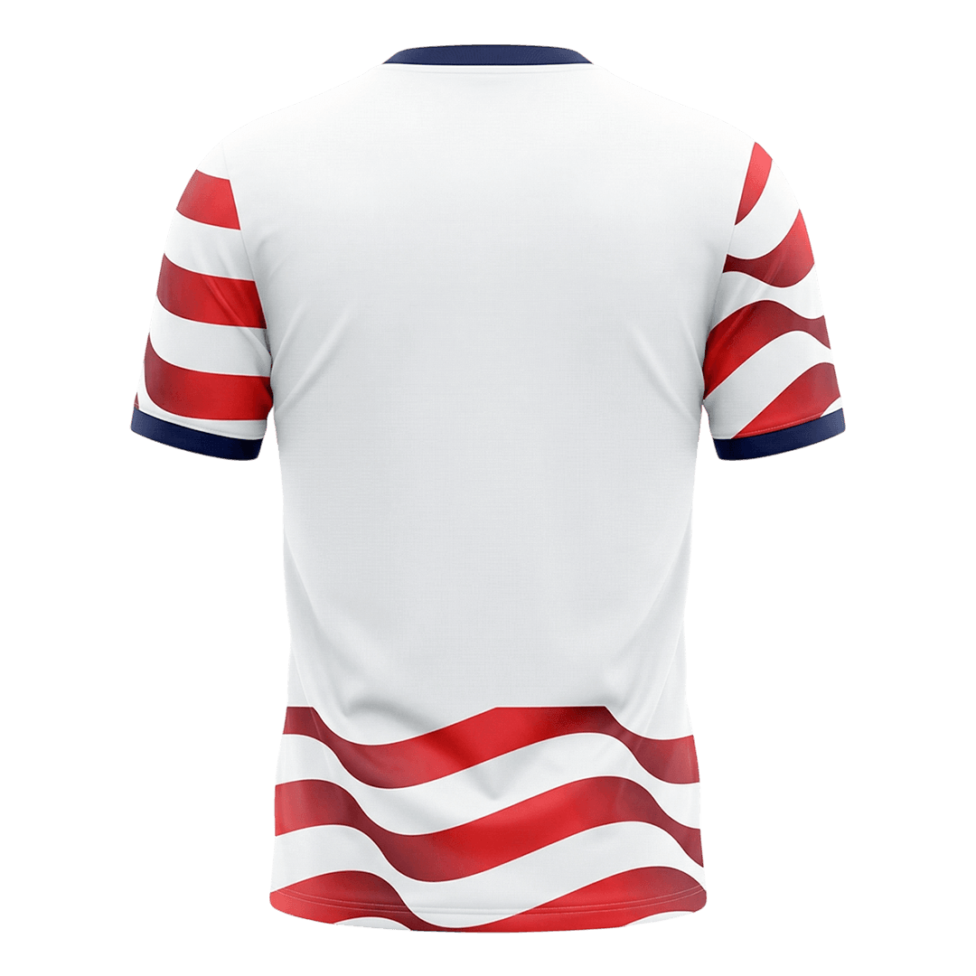 USA Home Soccer Jersey World Cup 2026 Red&White - gojersey