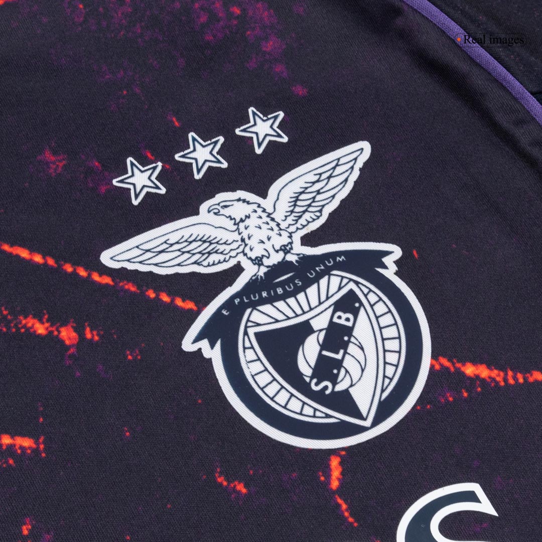 Benfica Fourth Away Soccer Jersey 2025/26 - gojersey