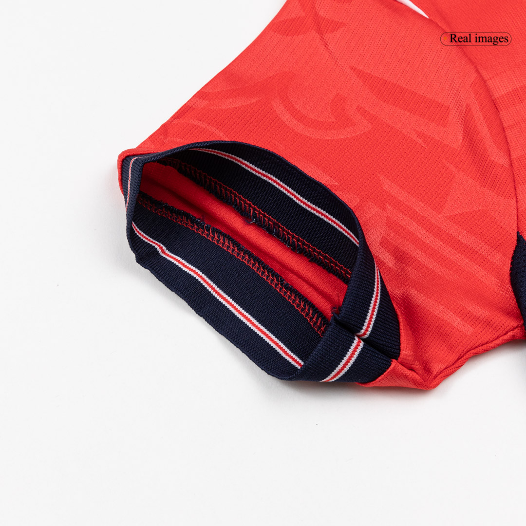 Kid's England Away Soccer Jersey Kit(Jersey+Shorts) World Cup 2026 White - gojersey